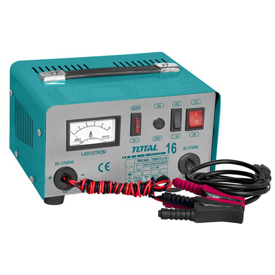 Máy sạc bình điện ắc quy TOTAL TBC1601